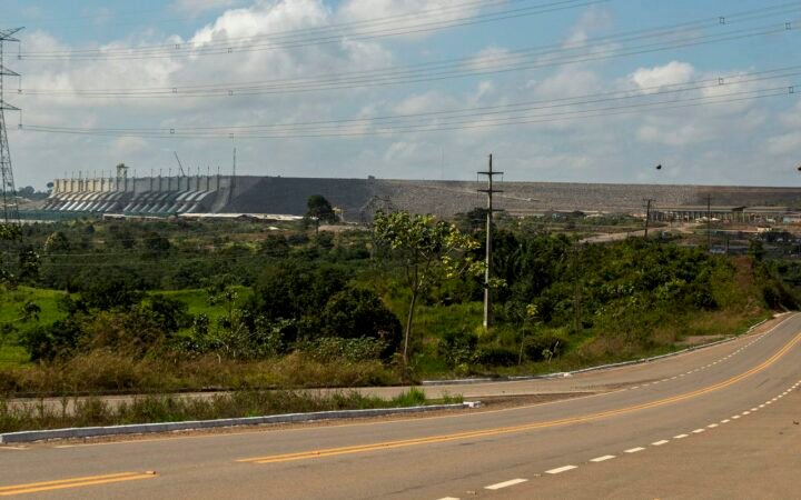 Usina Hidrelétrica de Belo Monte, no Pará, em fotografia de arquivo.